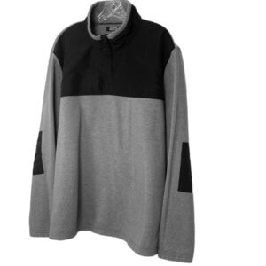 Alfani Regular Fit Sweatshirt. Black/Gray. Sz XL.